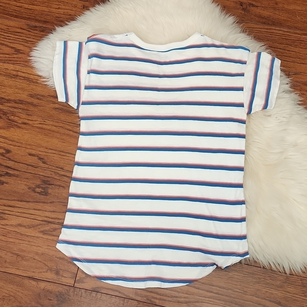 Madewell Cotton Striped Fitted Tshirt - Picture 3 of 3